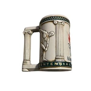 VTG 96 Anheuser Busch Atlanta Centennial Olympic White Mug
